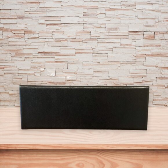 FURLA Eyewear Hard Case Black, Triangle, Velveteen Interior with Lens Cloth NWOT main image 5